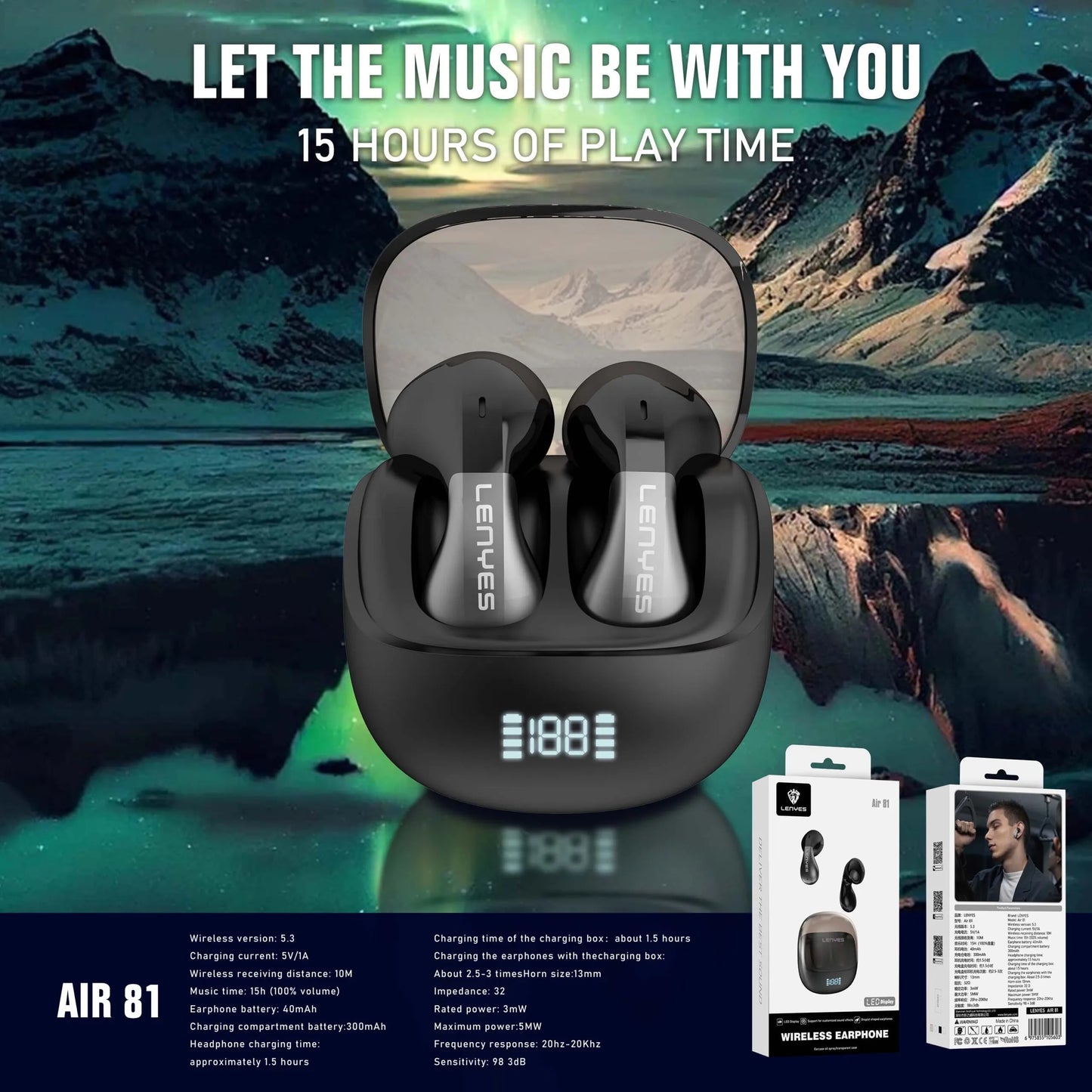 EARBUDS LENYES Air 81