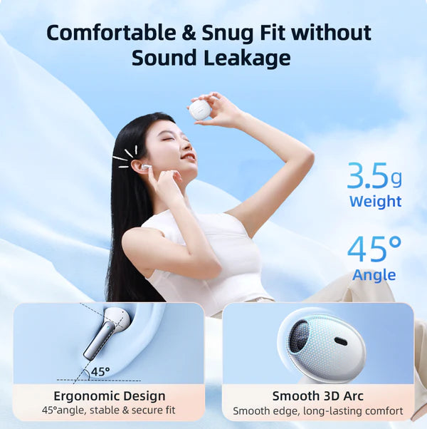 Jpods Series JR-PB1 True Wireless Dual-Mic ENC Earphones