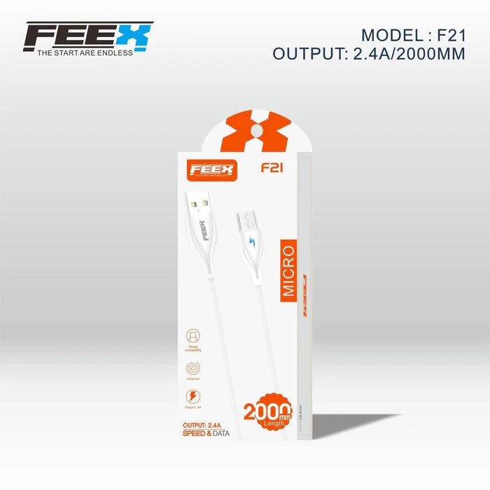 كابل بيانات USB إلى Micro F21 من FEEX