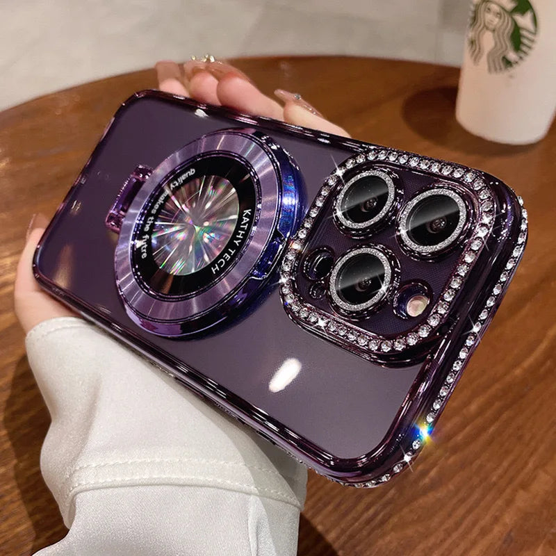 diamond glitter case