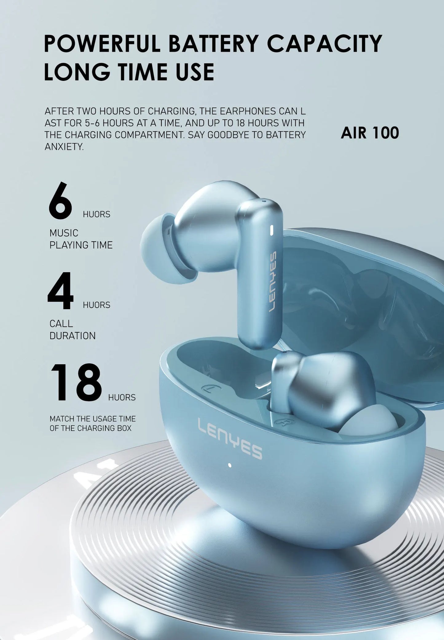 سماعات أذن LENYES Air 100