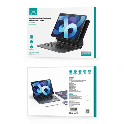 BH876 Digital Display Keyboard Protective Cover for iPad -Miaoke Series