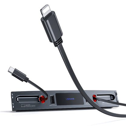 US-SJ649 60 واط 4 منافذ مركز التحكم في السيارة محور شحن لـ Tesla (3/Y) كابل C/L + منفذ C/A