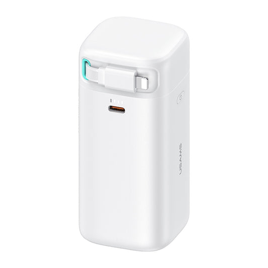 US-CD217 PD45W Dual Output Fast Charging Power Bank With Lightning Magnetic Retractable Cable Module-XMF Series 18000mAh
