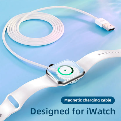 شاحن لاسلكي مغناطيسي S-IW001S لساعة Iwatch
