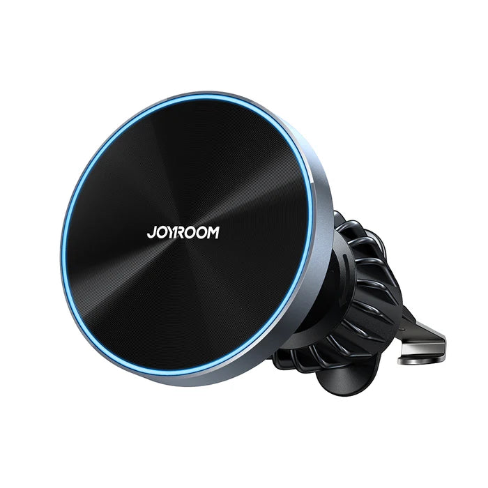 شاحن سيارة لاسلكي مغناطيسي سريع JOYROOM JR-ZS240 Pro بقوة 15 وات، مناسب لمعظم شفرات فتحات التهوية