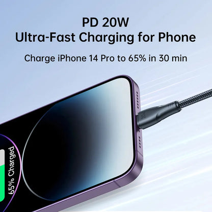 S-UL012A11 USB-A to Lightning Fast Charging Cable