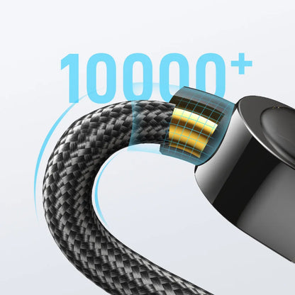 “S-AC066A4 ” 66W DigitalDisplay Fast Charging Data Cable 1.2m-Black”