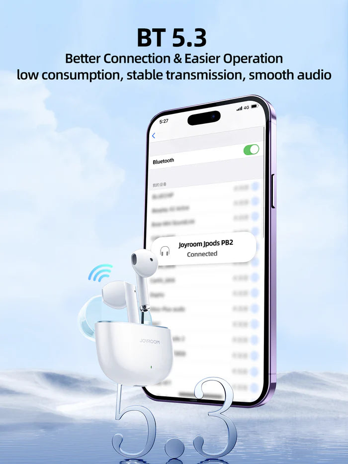 سماعات أذن لاسلكية حقيقية JR-PB2 من سلسلة Jpods