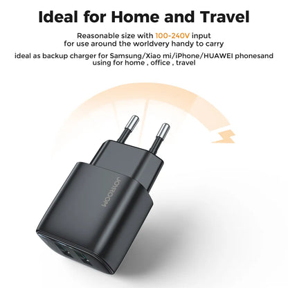 L-2A123 2.4A Dual ports mini fast charger (EU)