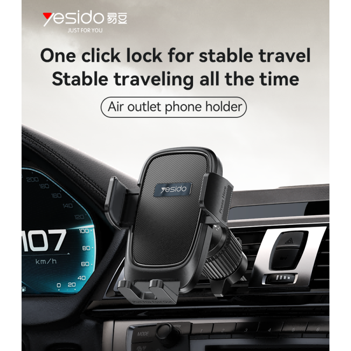 C241 Air Vent Spring Clip Phone Holder