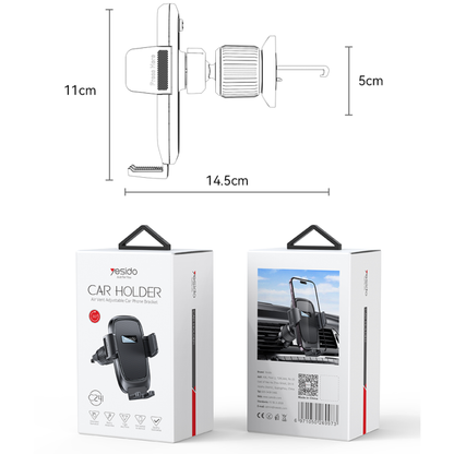 C241 Air Vent Spring Clip Phone Holder