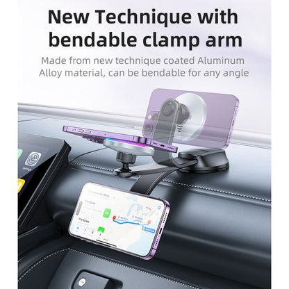 C292 Arm Bendable Magnetic Wireless Charging Phone holder