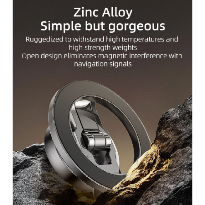 C203 Zinc Alloy Folding Magsafe Magnetic Phone Holder