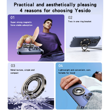 C206 Double Side Magnetic Ring Phone Holder