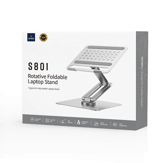 حامل الكمبيوتر المحمول WiWU S801 القابل للطي