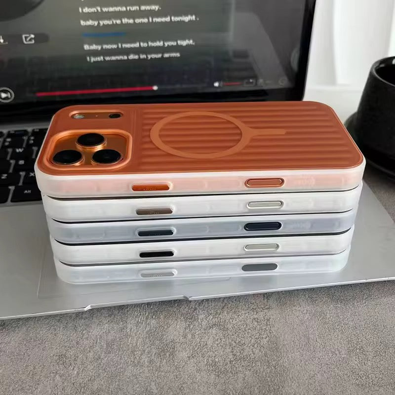 Corrugated Textured Magnetic Phone Case