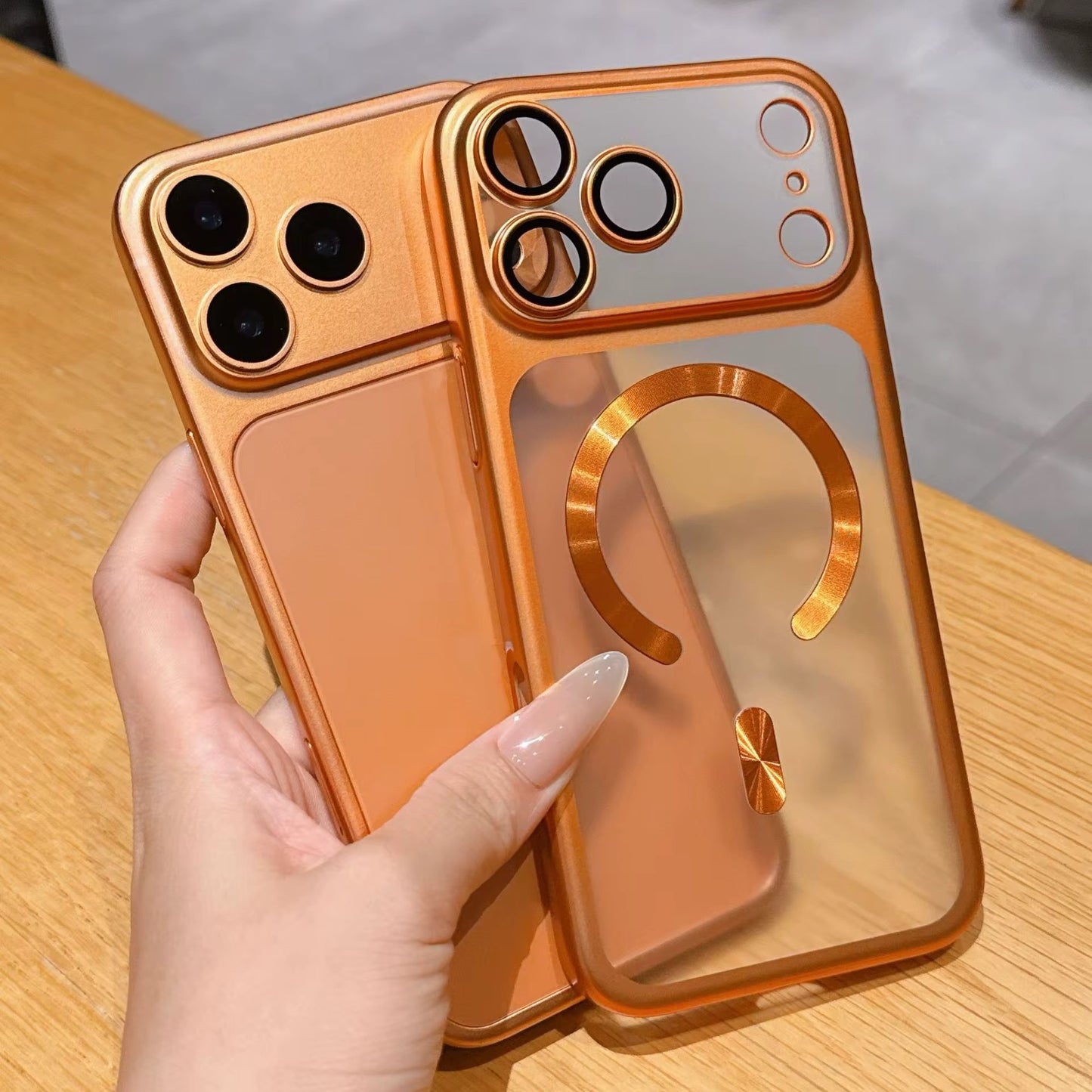 Luxury Matte Clear Soft TPU Phone Case