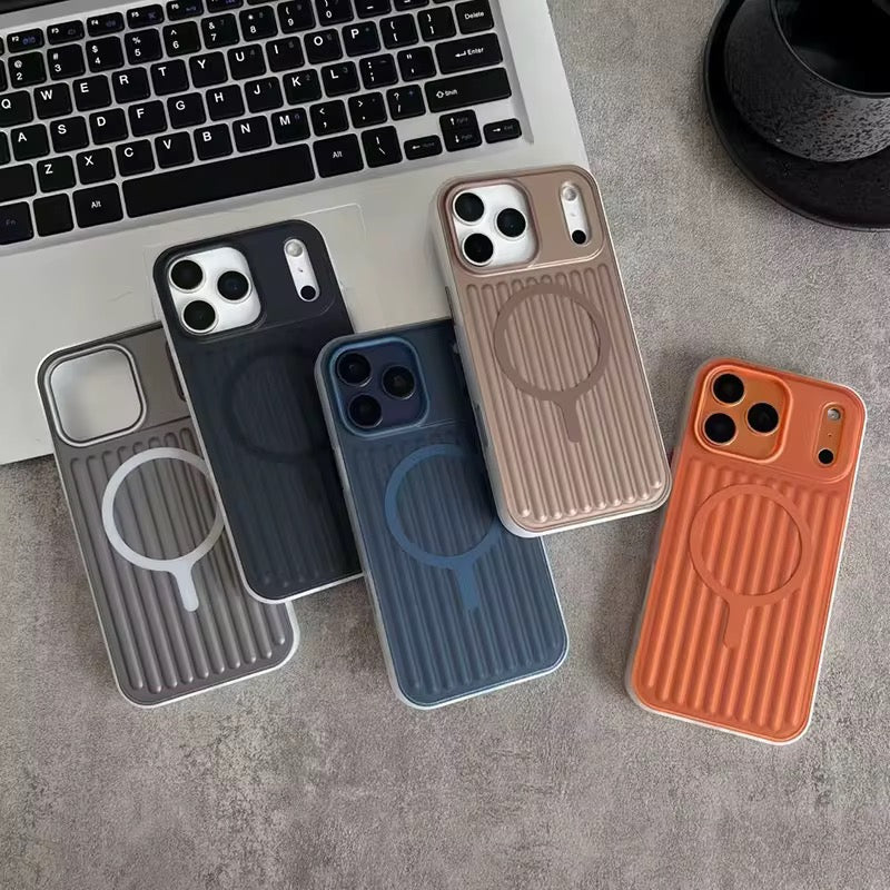 Corrugated Textured Magnetic Phone Case