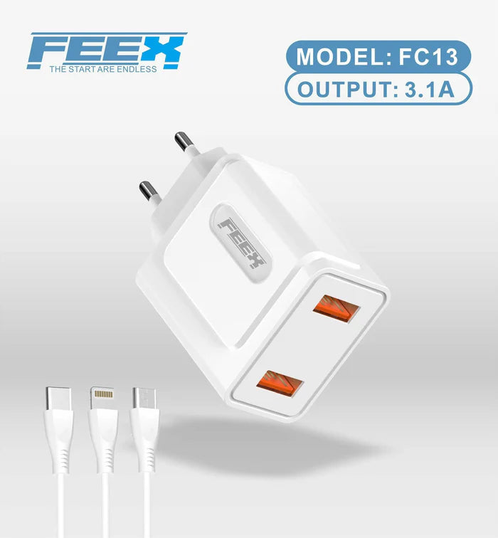 محول USB FEEX FC13 مع كابل