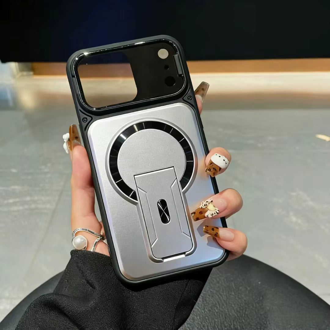 Camera Flip Coverكفر سيليكون مقوّى MagSafe Stand