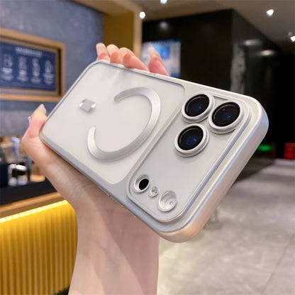 Luxury Matte Clear Soft TPU Phone Case