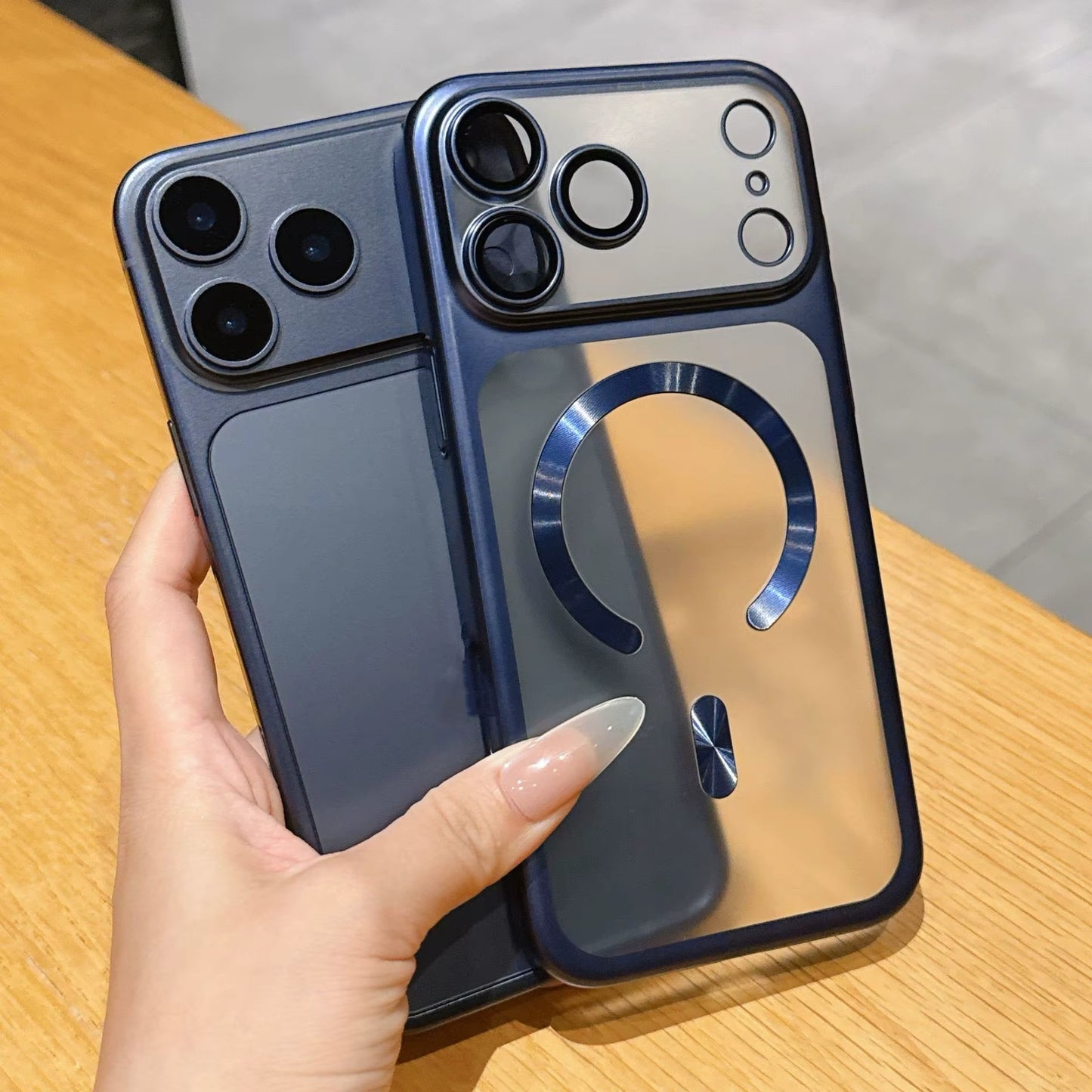 Luxury Matte Clear Soft TPU Phone Case