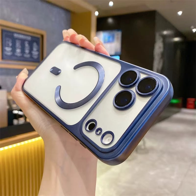Luxury Matte Clear Soft TPU Phone Case