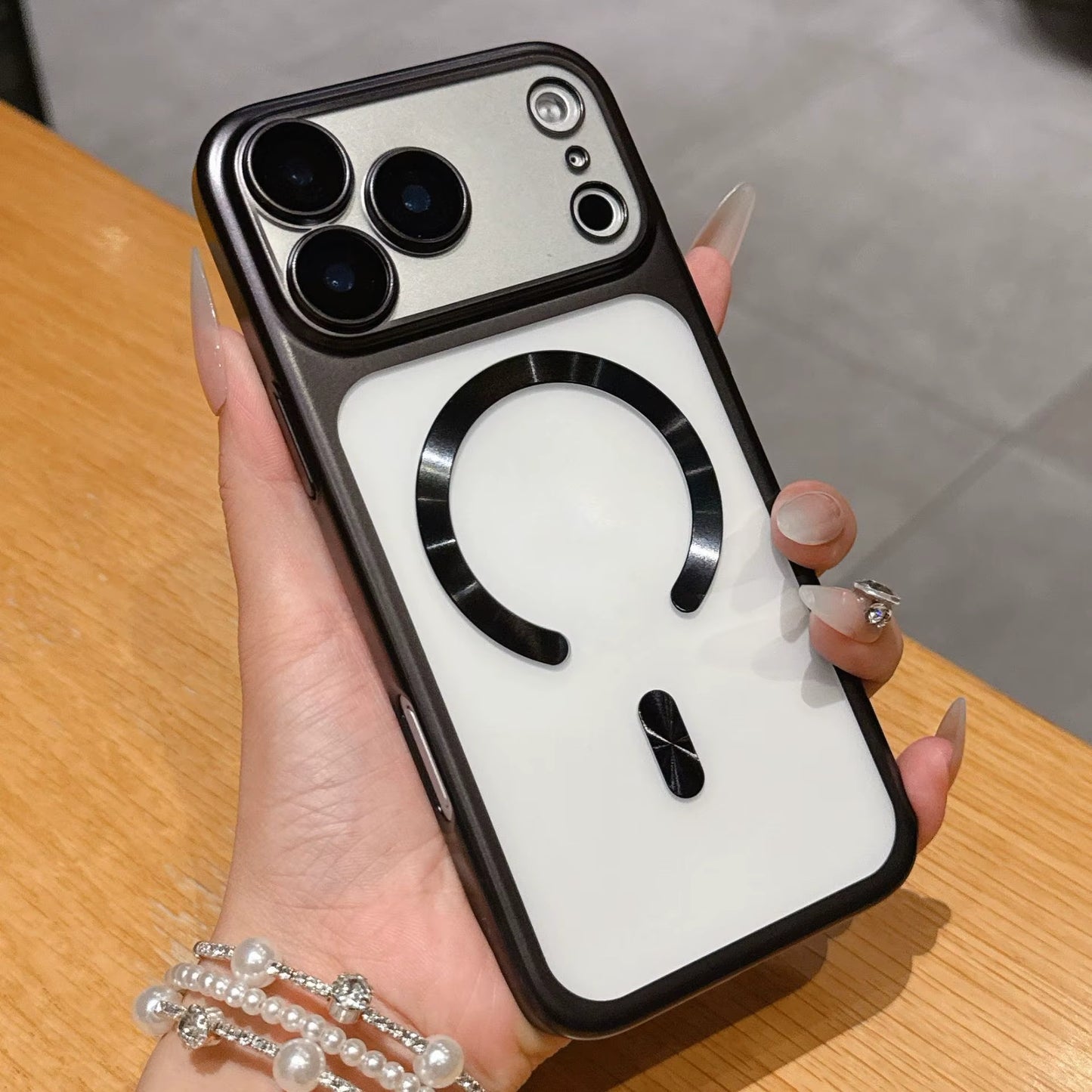 Luxury Matte Clear Soft TPU Phone Case