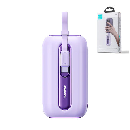 باور بانك صغير JOYROOM JR-L012 بقوة 22.5 واط وسعة 10000 مللي أمبير/ساعة مع كابلين