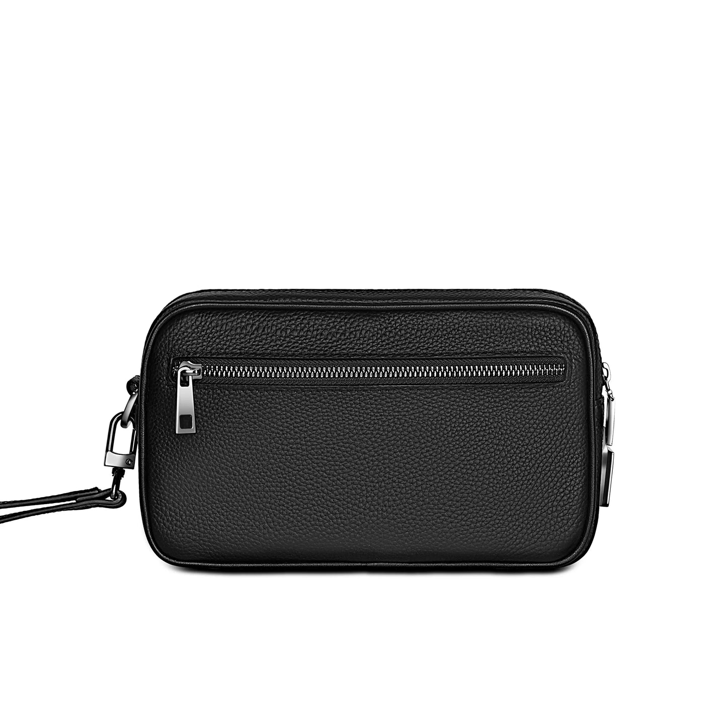 حقيبة ماستر المصنوعة من الجلد الطبيعي مع قفل ببصمة الإصبع