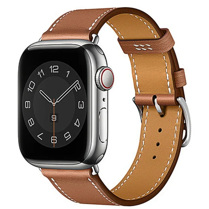 أحزمة جلدية WiWU لساعة Apple Watch