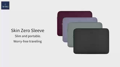 جراب WiWU Skin Zero Sleeve فائق النحافة للكمبيوتر المحمول